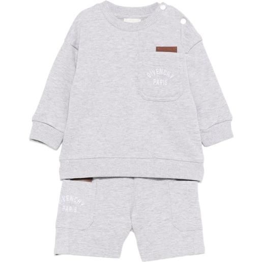 Givenchy Kids set con shorts - grigio
