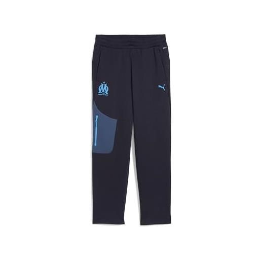 PUMA pantaloni della tuta olympique de marseille PUMAtech da uomo xl, new navy bleu azur blue
