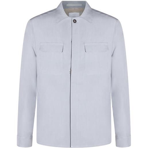 Eleventy giacca con tasche - grigio