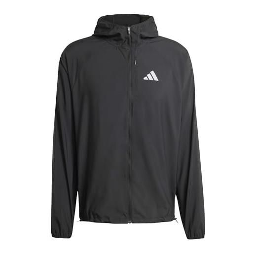 adidas homme adi365 running essentials jacket, black, xl