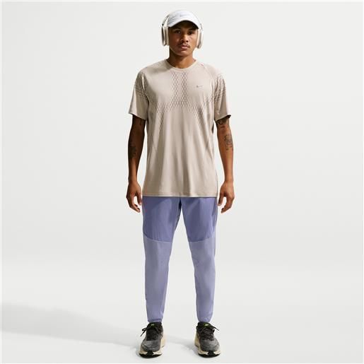 Nike pantaloni da running in tessuto repel Nike stride plus - uomo - viola