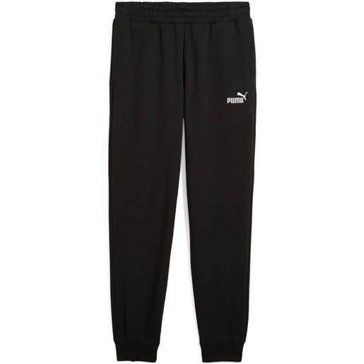 Puma pantaloni essentials n. 1 logo black da uomo