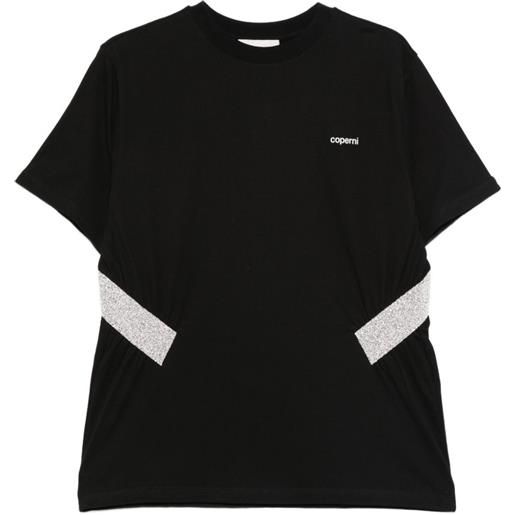 Coperni t-shirt in cotone - nero