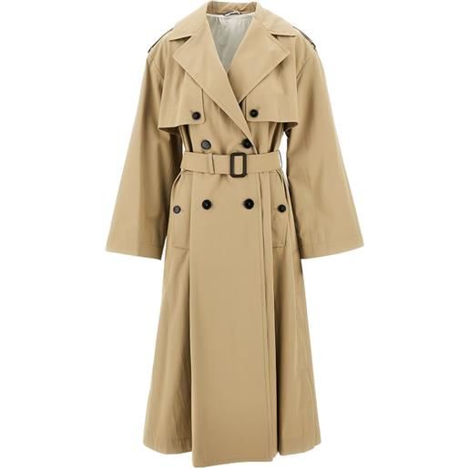 Weekend Max Mara trench con cintura - toni neutri