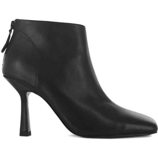 Senso stivali con punta quadrata - nero