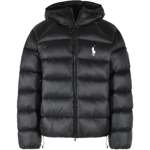 Polo Ralph Lauren bomber con coulisse - nero
