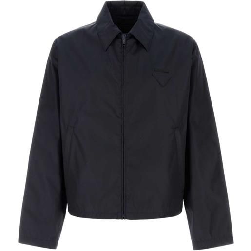 Prada giacca con colletto - blu