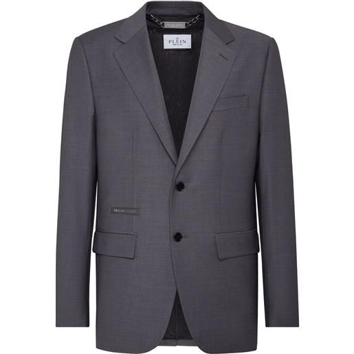 Philipp Plein blazer pesante - grigio
