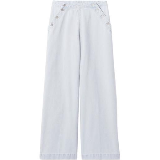 Claudie Pierlot jeans a gamba ampia - blu