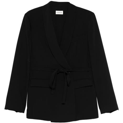 P.A.R.O.S.H. blazer con nodo - nero
