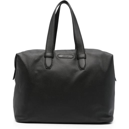 Brioni valigia con applicazione - nero
