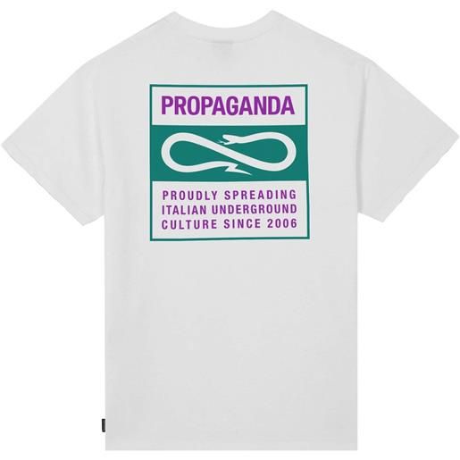 Propaganda label bicolor tee