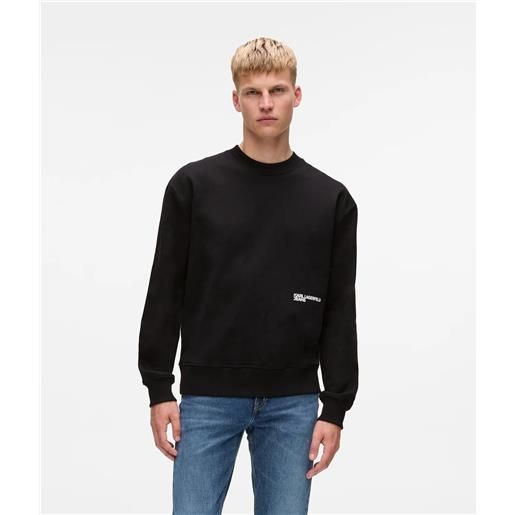 Karl Lagerfeld felpa Karl Lagerfeld jeans girocollo "karlism" uomo
