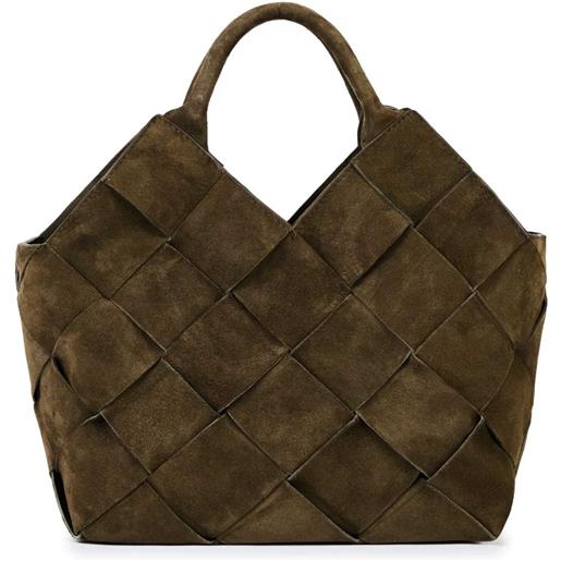 VIAMAILBAG benny madras a05 verde intrecciata