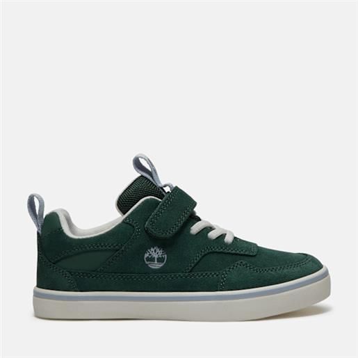 Timberland - sneaker con velcro stone jump da bambino (dal 35,5 al 40) in verde, verde, taglia: 36