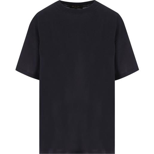 Loro Piana maglione a maniche corte - blu