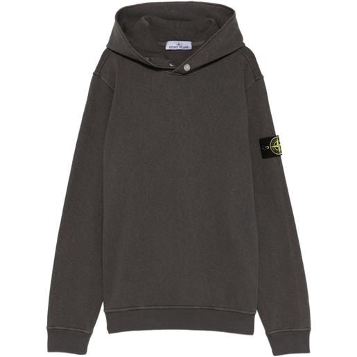 Stone Island felpa con cappuccio - grigio