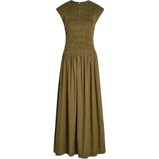Faithfull abito midi ale - verde