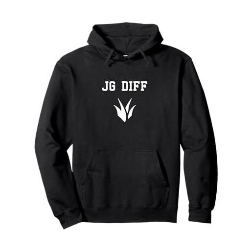 Gamer Gifts Funny Tees jungle difference jg diff jng diff gap felpa con cappuccio