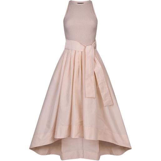 LIU JO abito asimmetrico - toni neutri