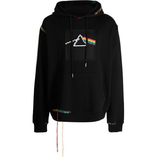 Mostly Heard Rarely Seen 8-Bit felpa con stampa grafica - nero