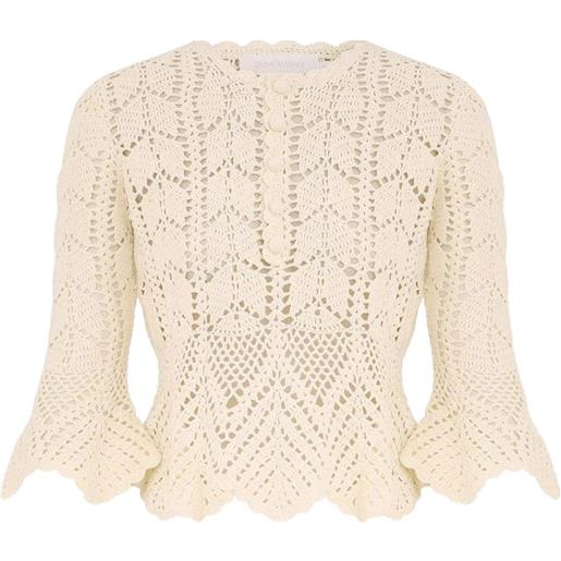 ZIMMERMANN top awaken all'uncinetto - toni neutri