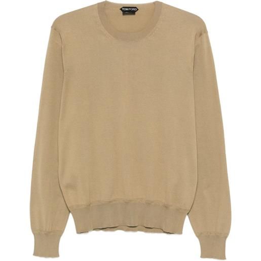 TOM FORD maglione girocollo - toni neutri