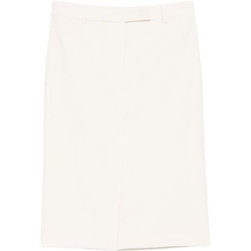 Patrizia Pepe gonna con spacchi - toni neutri