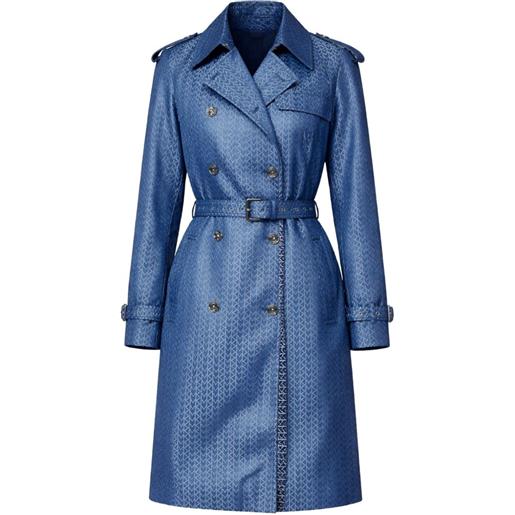 Michael Kors trench con cintura - blu