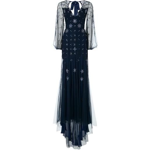 Temperley London abito celeste - blu