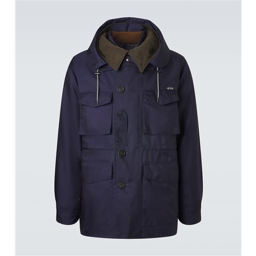 Prada giacca con cappuccio