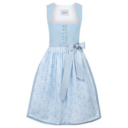 Stockerpoint dirndl chloe vestito per occasioni speciali, azzurro, 42 donna