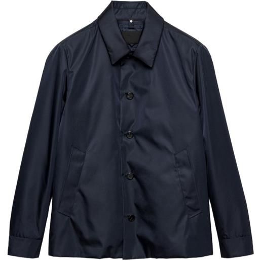 Prada giacca re-nylon ampia - blu
