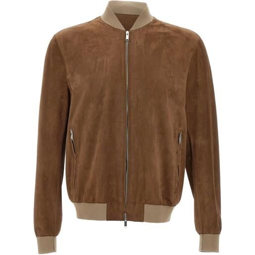 CONCEPT LEATHER giacca marc37 lecce - marrone
