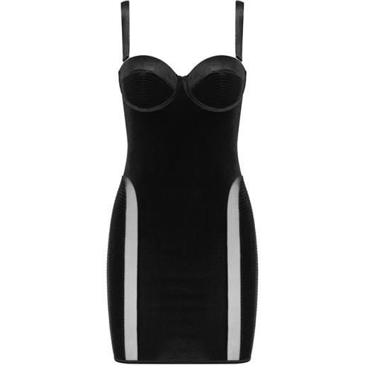 Maison Close x scandale abito rococo - nero