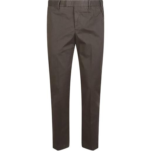 PT Torino pantaloni dritti con tasche - marrone