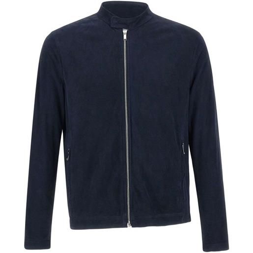CONCEPT LEATHER giacca siena - blu