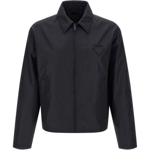 Prada giacca con colletto - nero