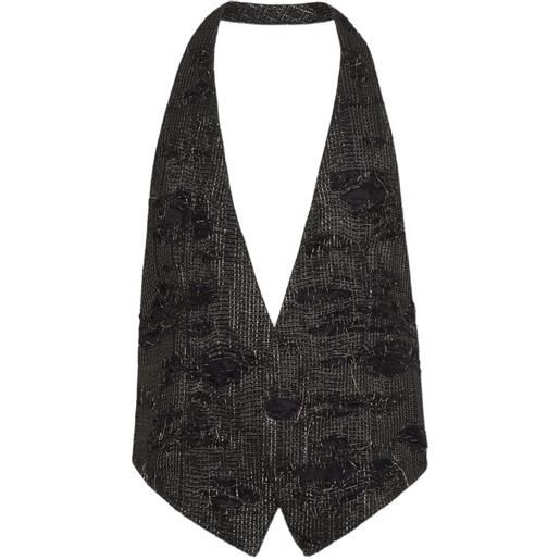 DSQUARED2 canotta con scollatura posteriore - nero