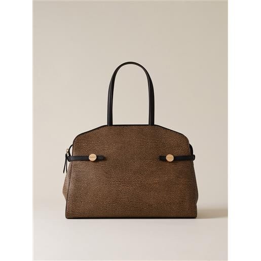 Borbonese gemini borsa shopping medium