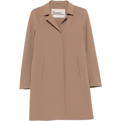 Herno trench in jersey - toni neutri