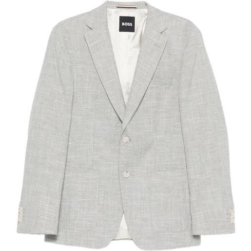 BOSS giacca a fantasia - grigio