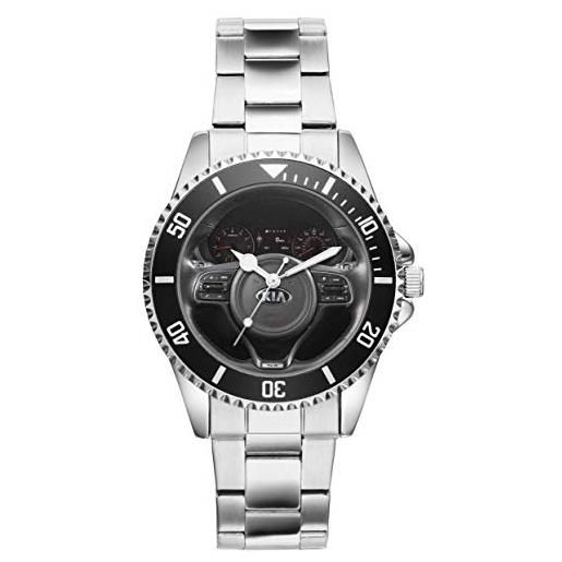 KIESENBERG Orologio Da Uomo Al Quarzo Con Quadrante Ispirato Al Design Kia Stonic: Regalo Originale Per Appassionati (diam. 43 Mm)