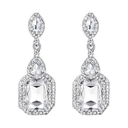ALEXCRAFT Orecchini Donna Argento Pendenti 925 Eleganti con
