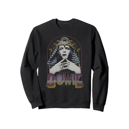 David Bowie - re tut felpa, unisex per adulti, navy, xxl