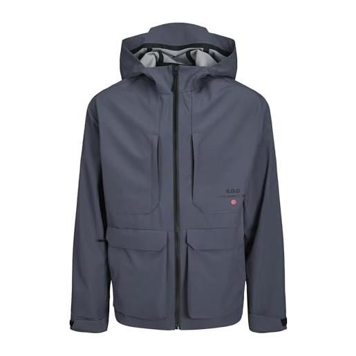 JACK & JONES male - giacca ibrida rdd, ombre blu, xl