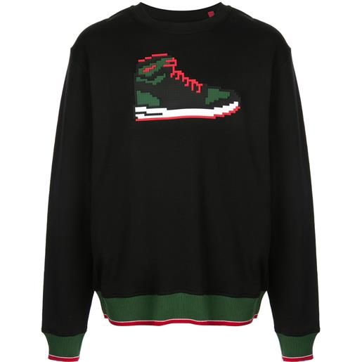 Mostly Heard Rarely Seen 8-Bit felpa red sneak - nero