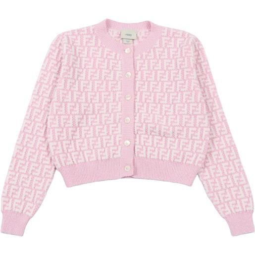 Fendi Jr cardigan ff viscose kni