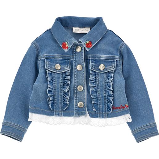 Monnalisa giubotto jeans winnie the pooh