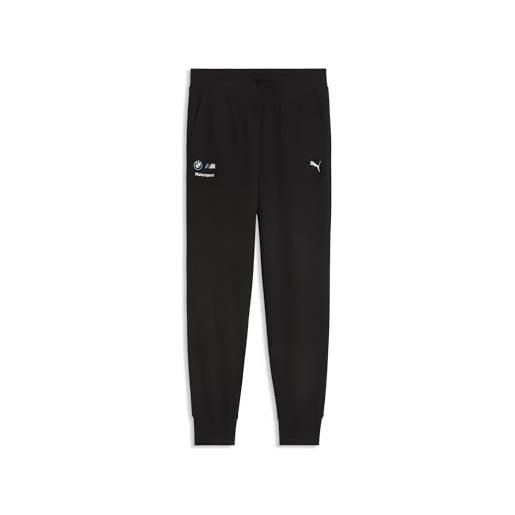 PUMA pantaloni bmw m motorsport essentials da uomo m, black